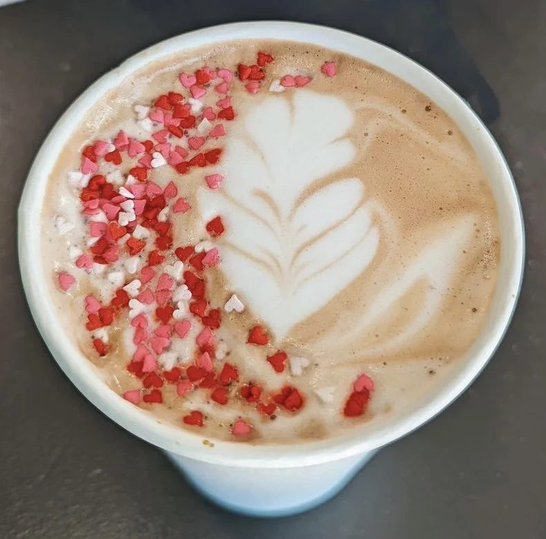 Cafe Latte Art on Specialty Latte